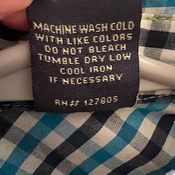 U.S. Polo Assn. Short-Sleeve Button-Down| Infant Boys Sz 3-6 Months - Picture 5 of 5